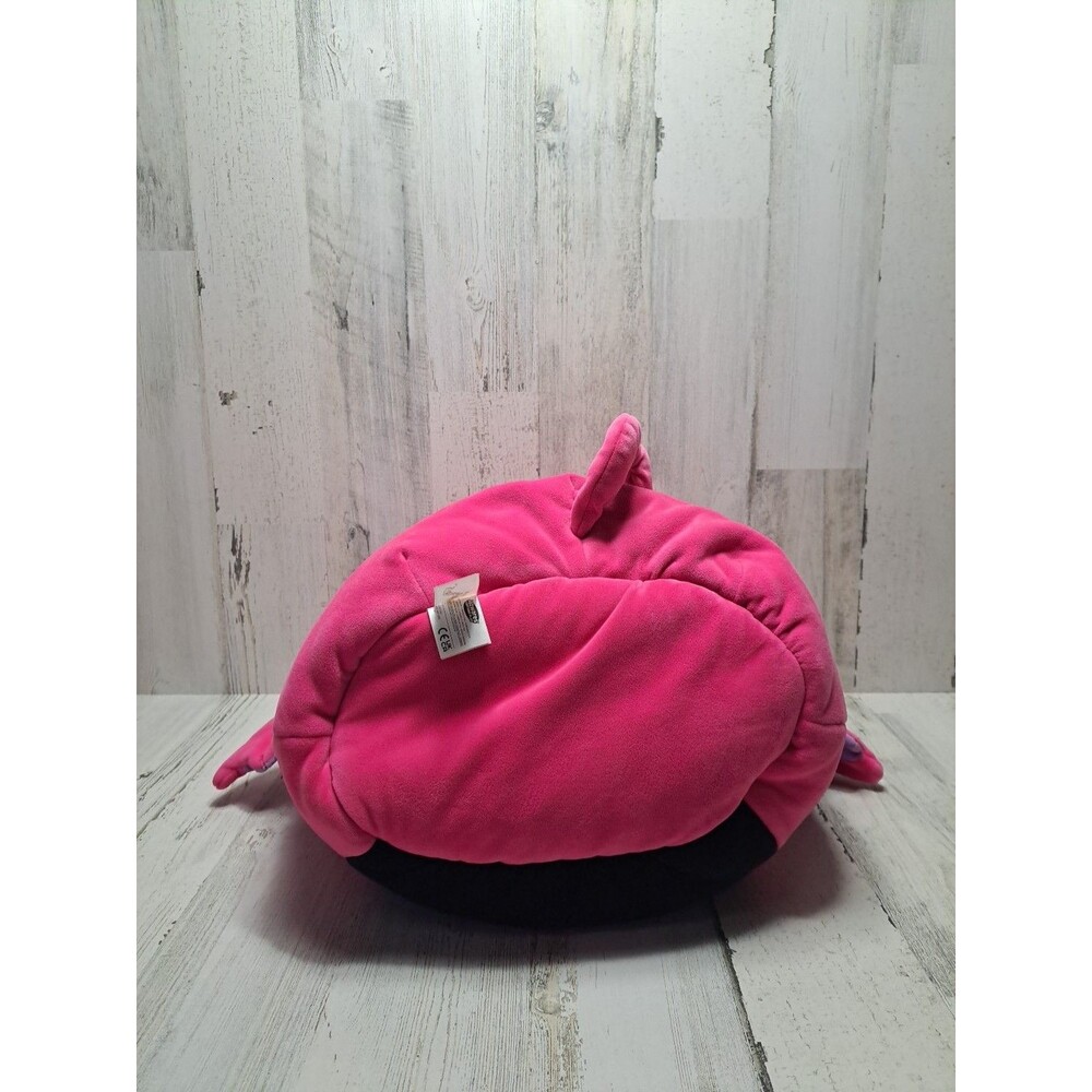 Squishmallows Plush Wakisha The Pink Devil Bat 16” Treat Pail Easter Basket Gift - Picture 6 of 11